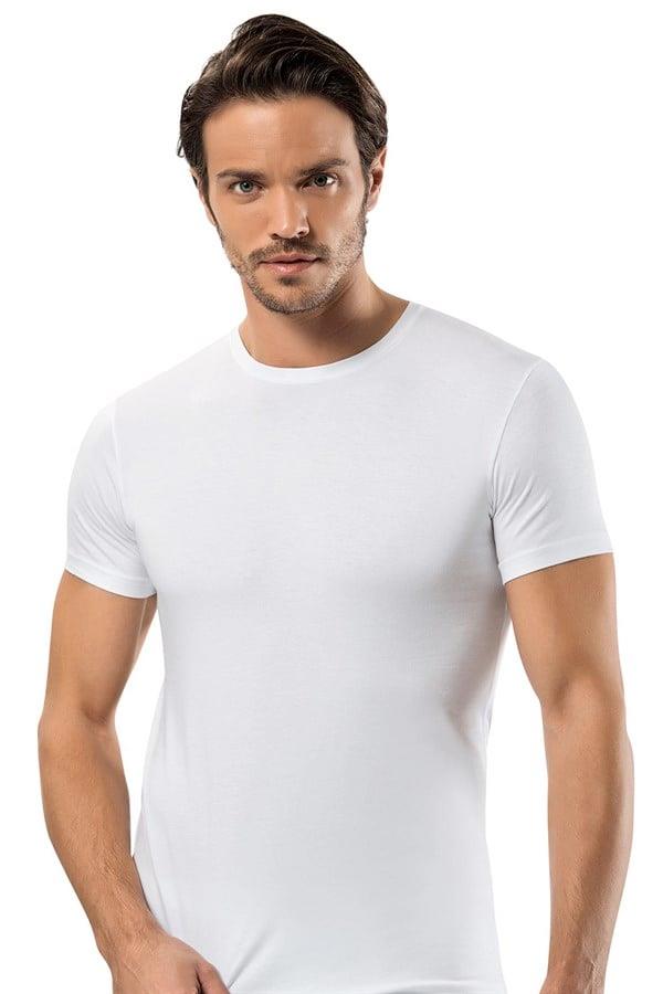 Erdem Beyaz Slim Fit Tişört 1122