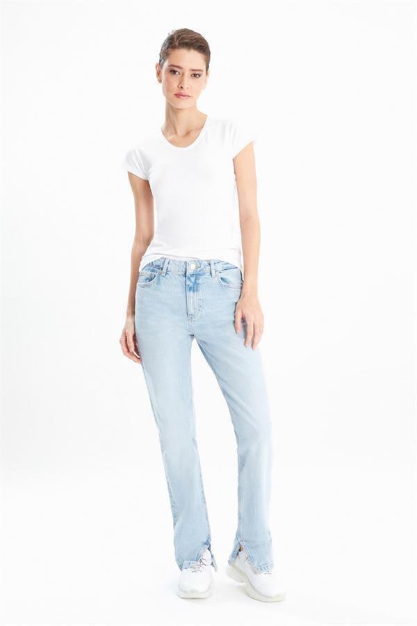 Erdem Beyaz V-Neck Tişört 2331