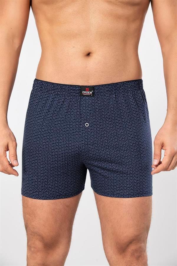 Erdem Desenli Penye Boxer 1400