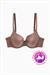 Eva Toparlayıcı Mikro Sütyen - Dolgusuz - Basic - 2531 - Bronz Kahve