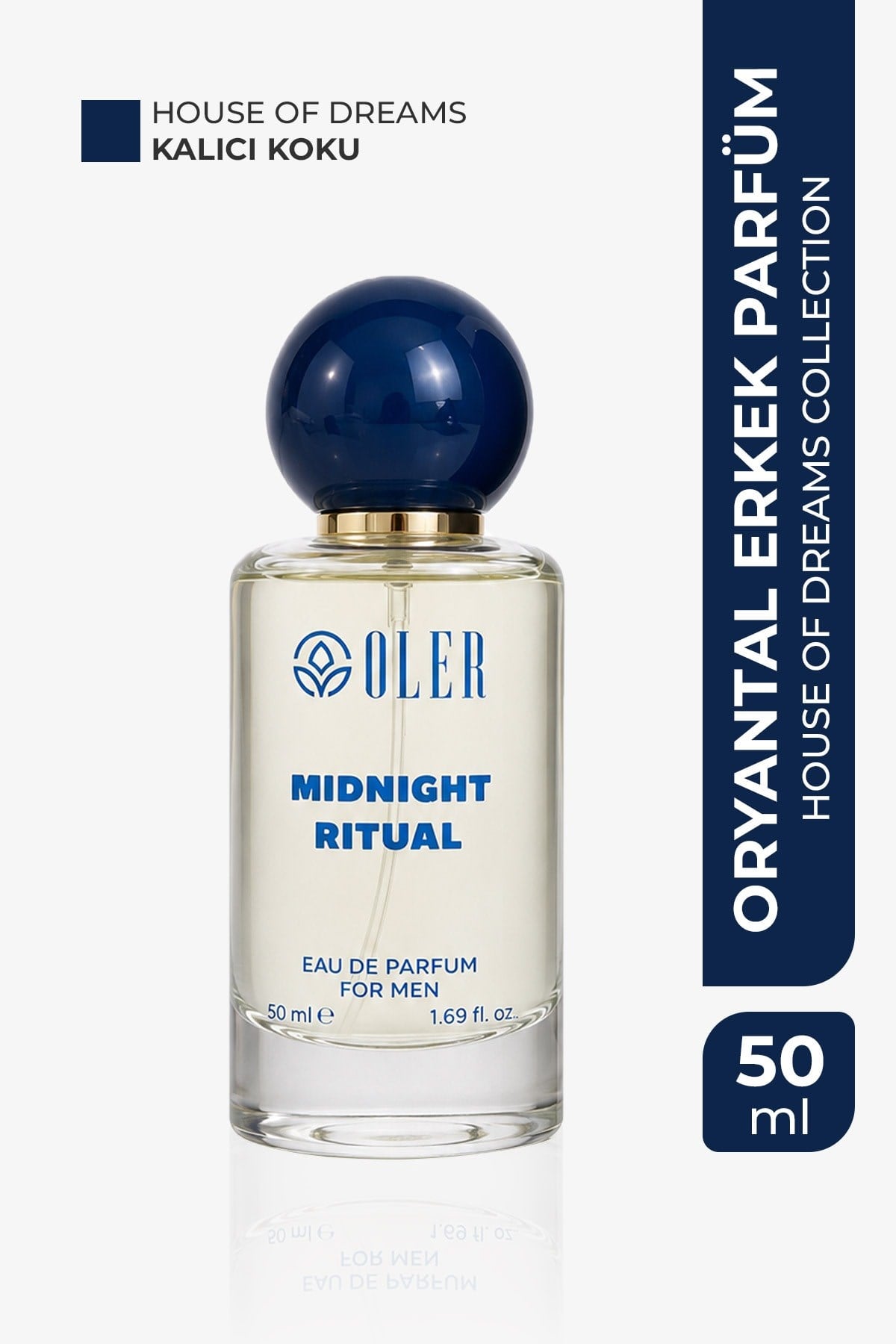House of Dreams Midnight Ritual Erkek EDP 50 ml | Karabiber | Tütün | Ananas | Kahve | Vanilya | Amber