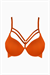 Lana Mikro Kumaş Sütyen-Push Up Dolgulu-2140-Turuncu