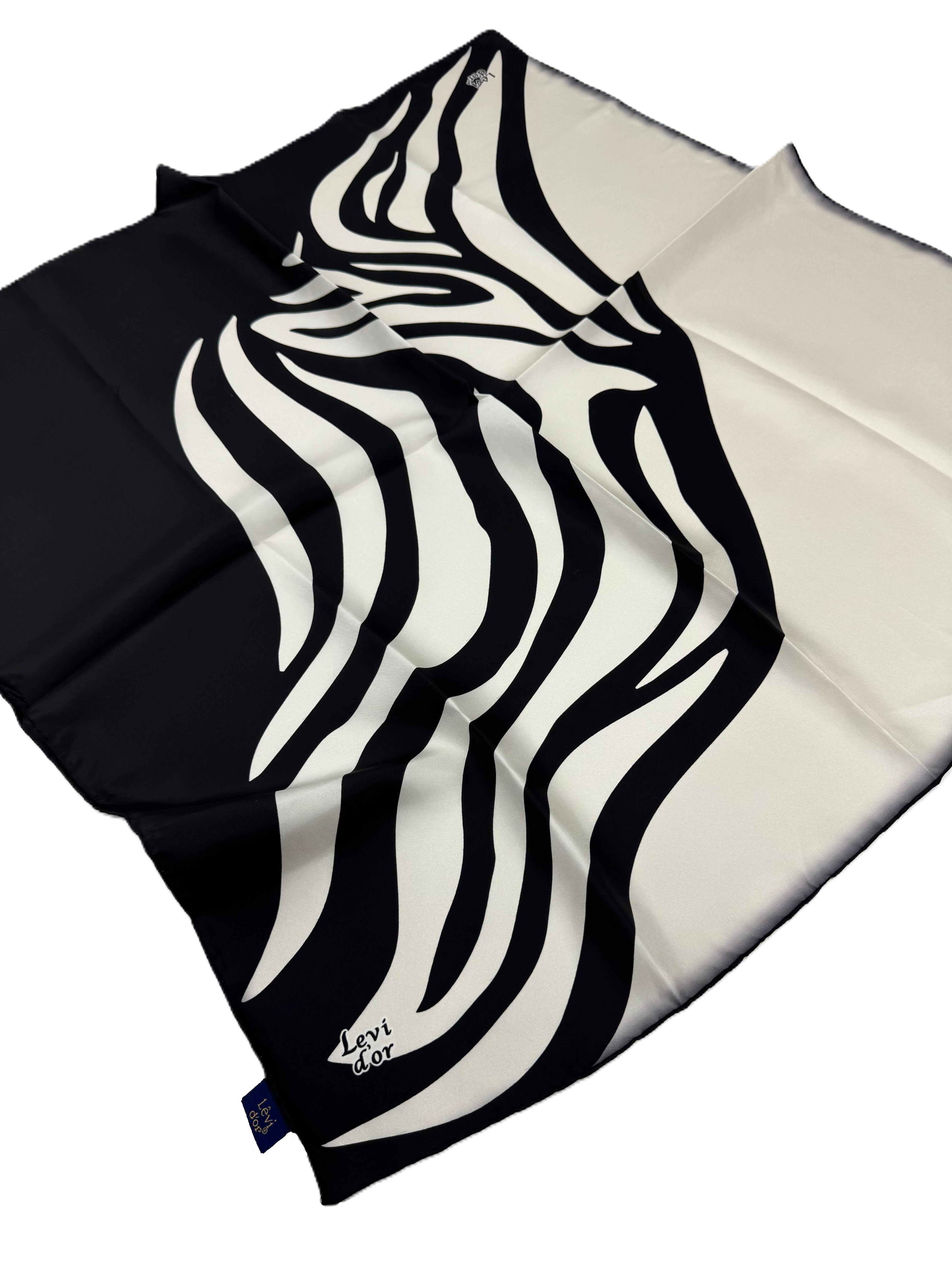Levidor Twill İpek Eşarp LD4145-1