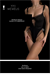 WeWeus Deluxe Siyah Saten Tül BodySuit