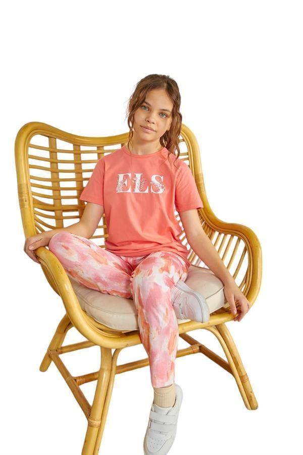 WeWeus Pembe Kız Çocuk Pijama Takımı 807