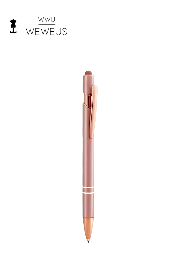 WeWeus Rose Şeritli Basic Lüks Tükenmez Kalem