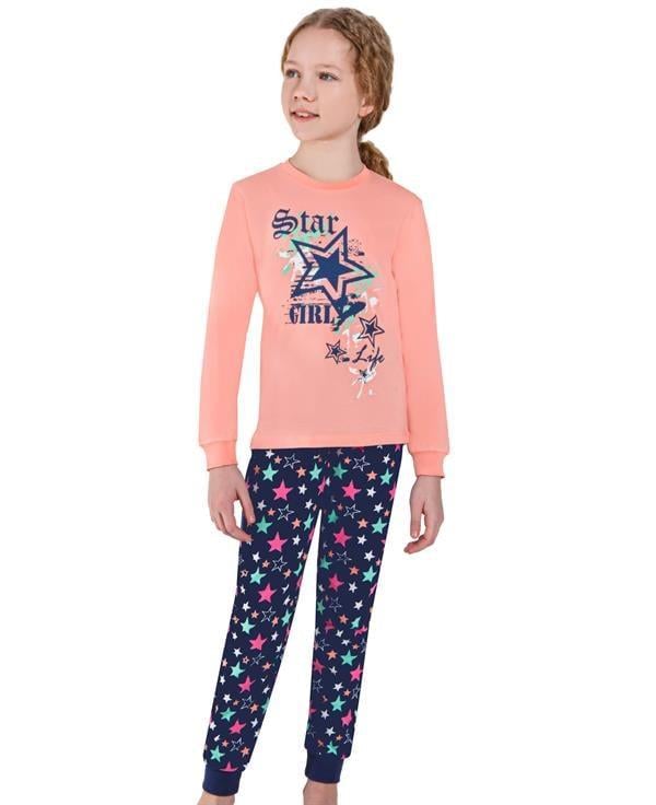 WeWeus Somon Kız Çocuk Pijama Takımı 3757