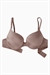 Andes Mikro Sütyen - Double Push Up, Ekstra Dolgulu - Basic - 2527 - Bronz Kahve