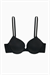 Andes Mikro Sütyen - Double Push Up, Ekstra Dolgulu - Basic - 2527 - Siyah