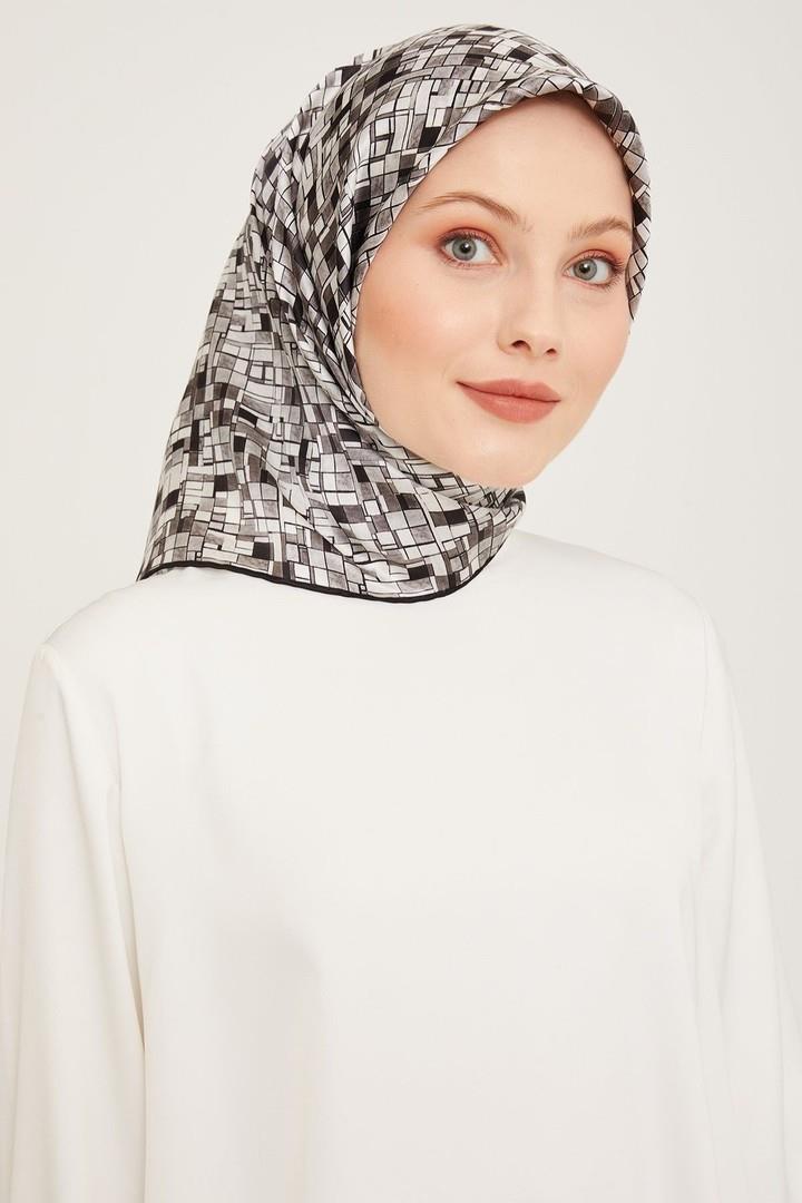 Armine İpek Eşarp 9004DS - 2023 Kış İpek Sura