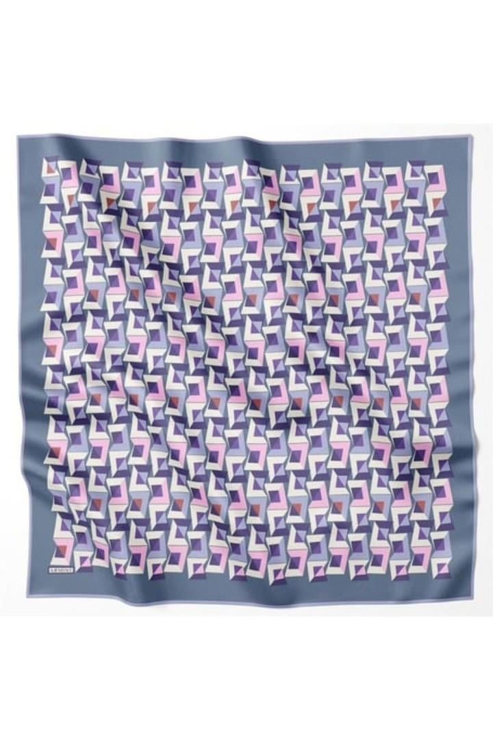 Armine Nostalji Serisi İpek Twill Eşarp 8720D-51