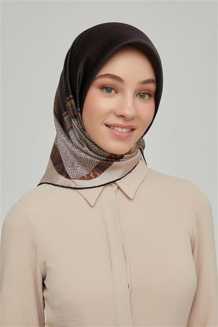 Armine Nostalji Serisi Sura İpek Eşarp 8619DS-01