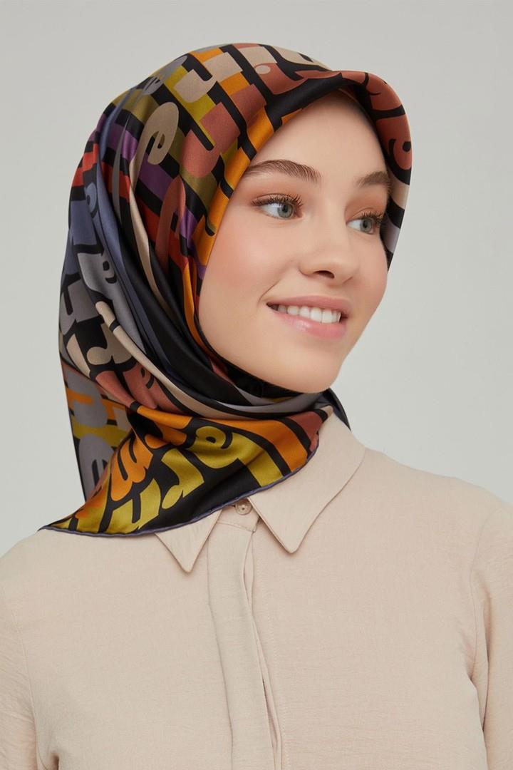 Armine Nostalji Serisi Sura İpek Eşarp 8617DS-09