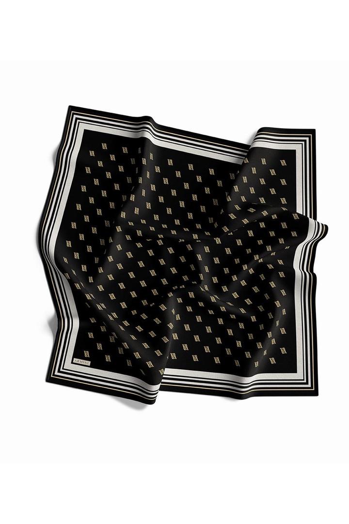 Armine Nostalji Twill İpek Eşarp 8959D-01