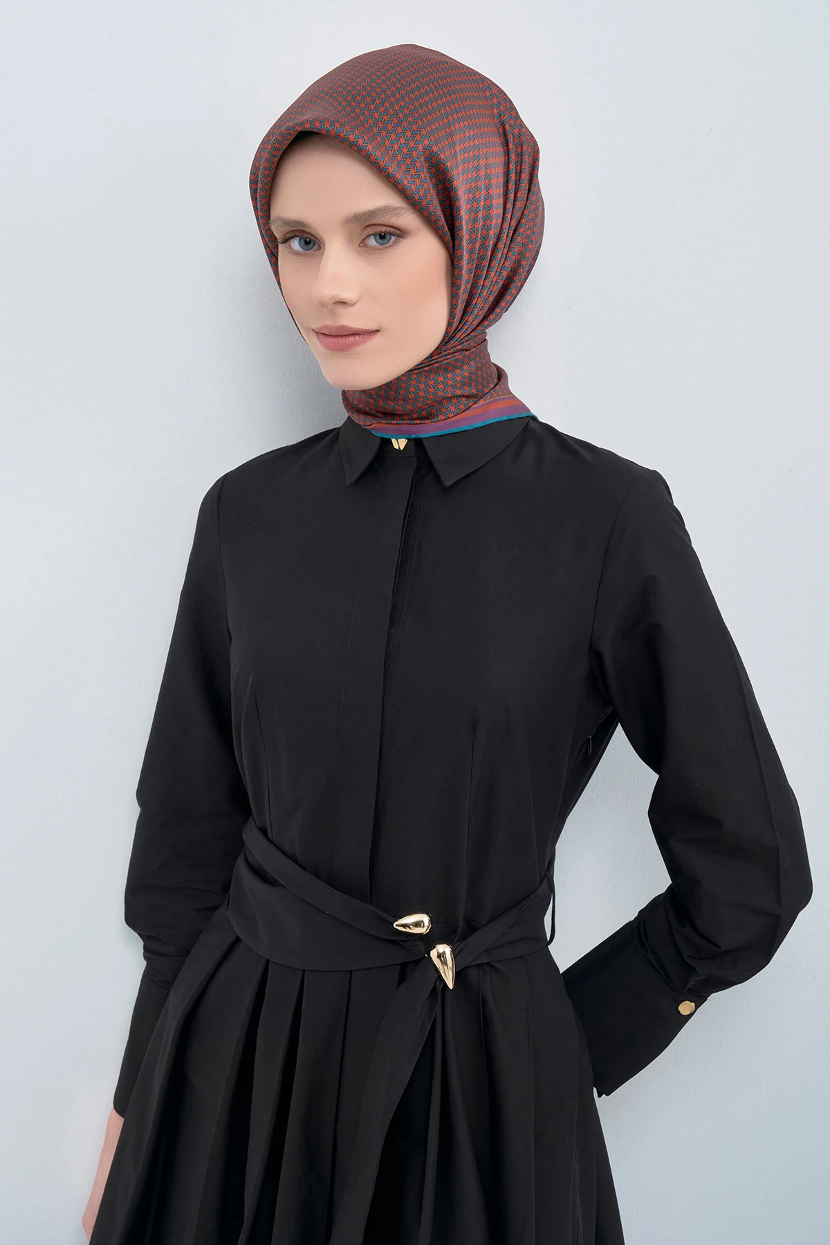 Armine Twill İpek Eşarp 9528D