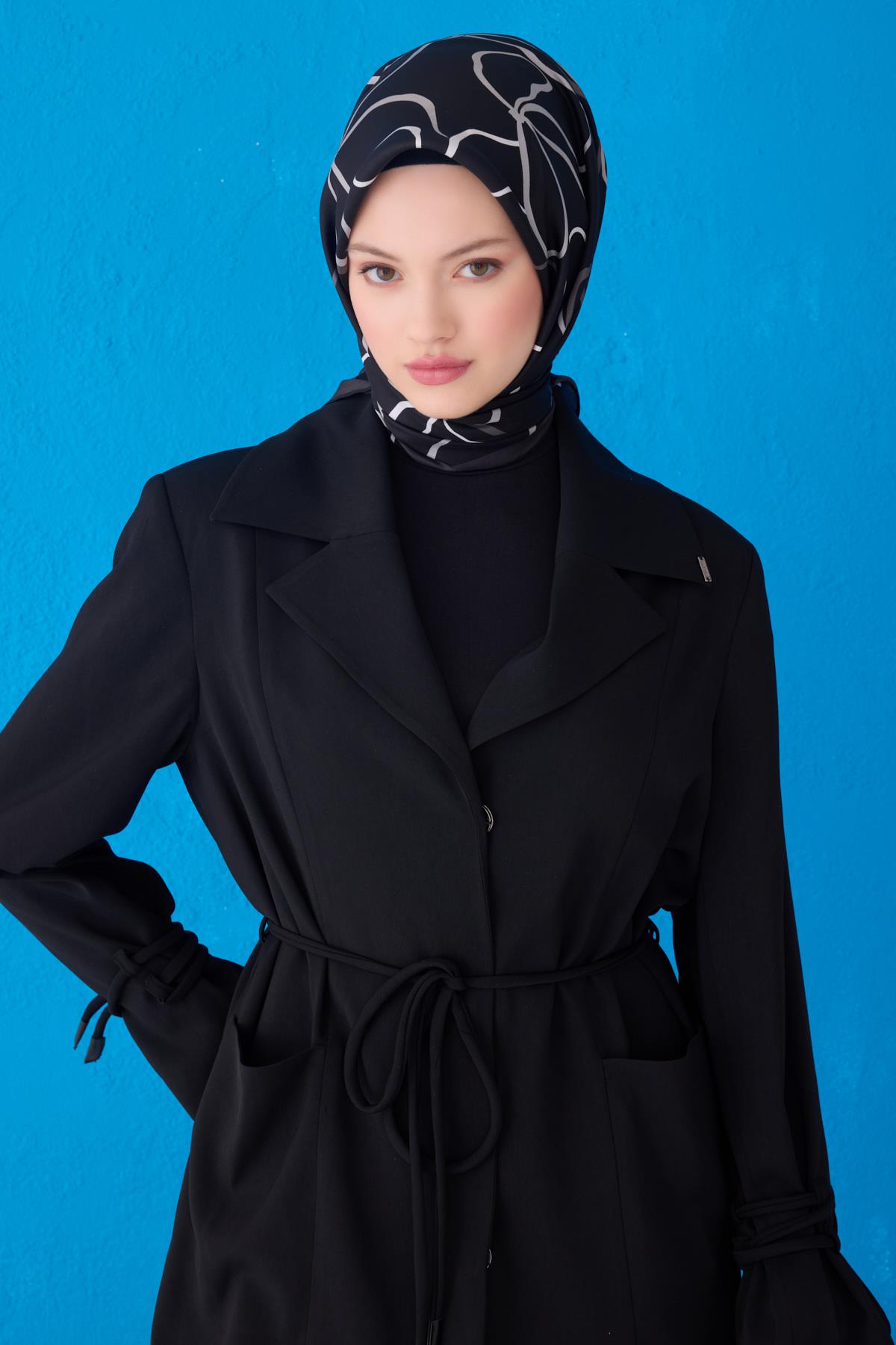 Belli Twill İpek Eşarp 4113D