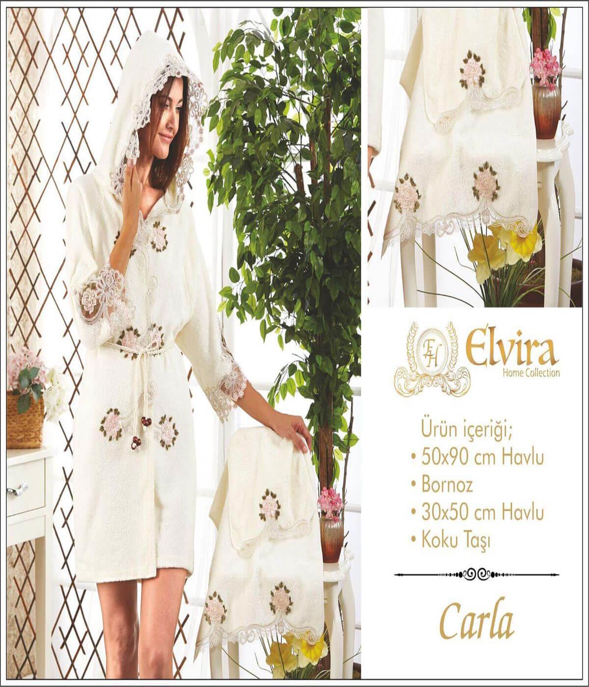 Elvira Home Collection Carla Gelin Bornozu