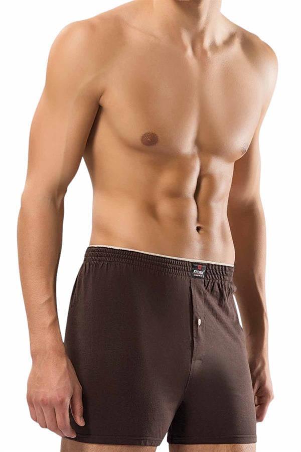 Erdem Kahverengi Penye Boxer 1400
