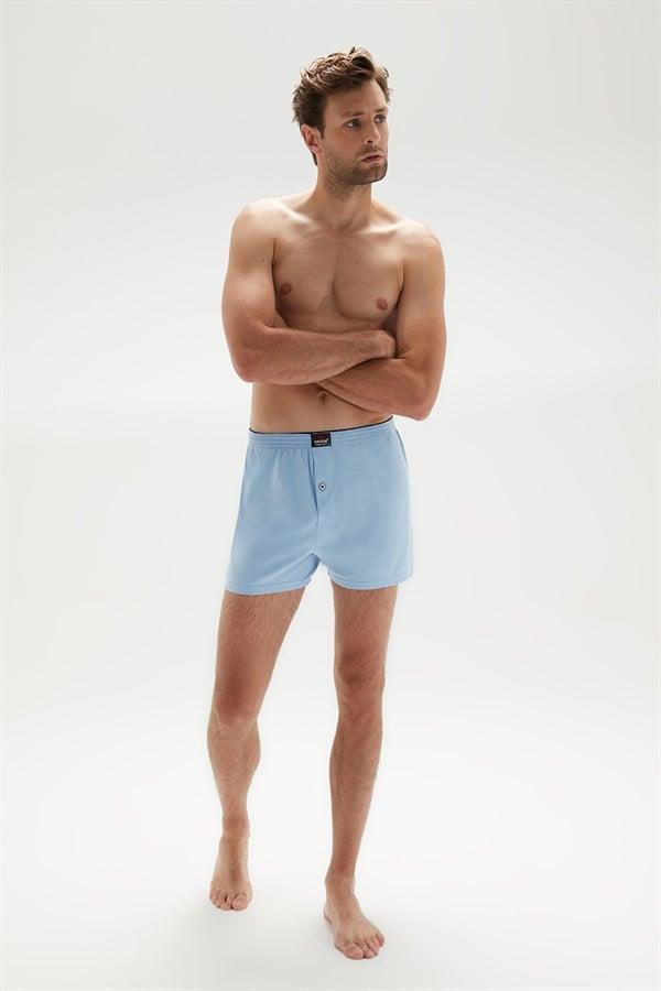 Erdem Mavi Penye Boxer 1400