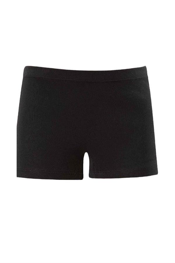 Erdem Siyah Kız Çocuk Ribana Boxer  4329