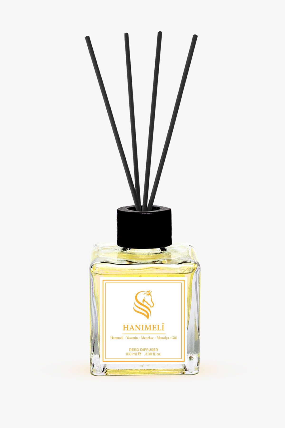 Hanımeli Çubuklu Oda Kokusu Honeysuckle Reed Diffuser 100ml