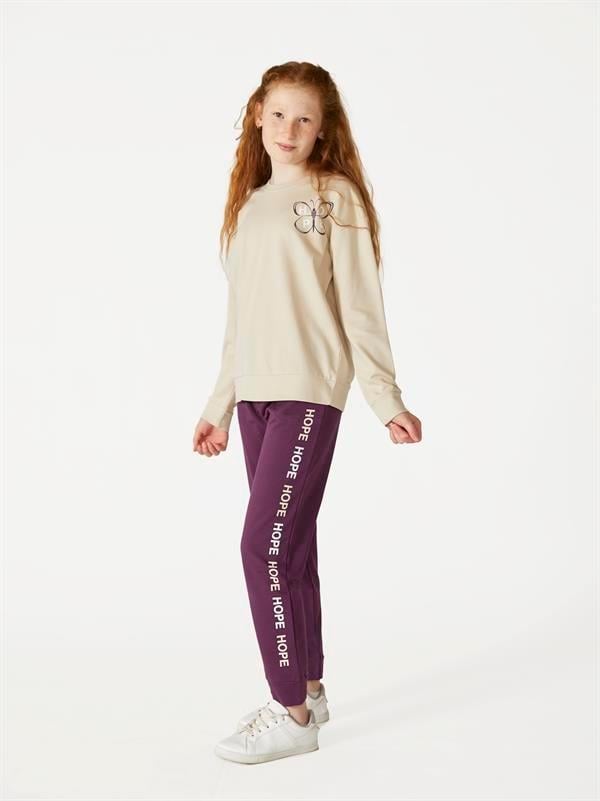 Kız Çocuk Bej Pijama Takımı 706