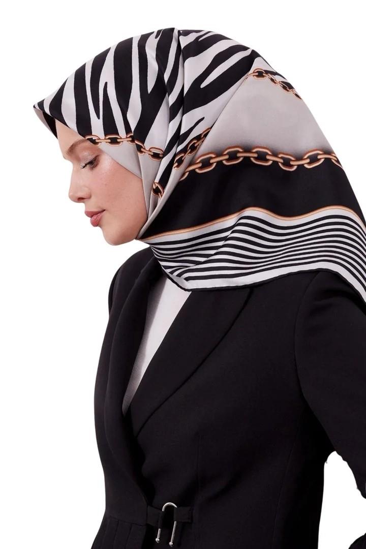 Levidor Twill İpek Eşarp LD1064-01