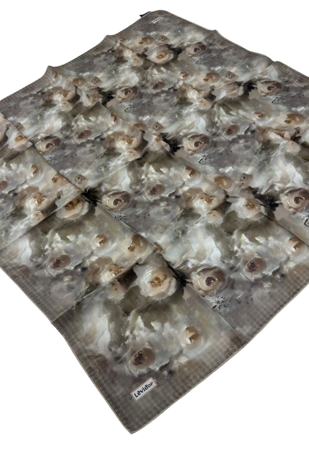 Levidor Twill İpek Eşarp LD1206