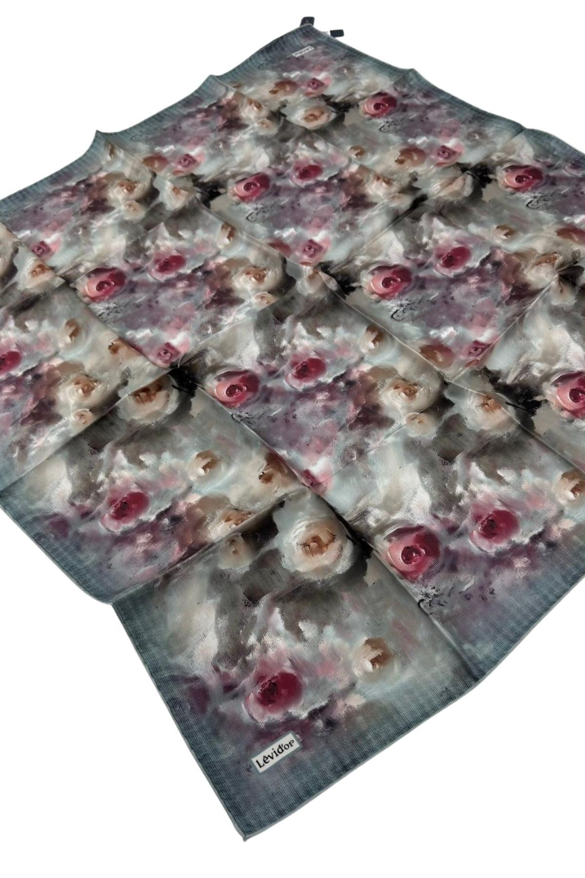 Levidor Twill İpek Eşarp LD1206