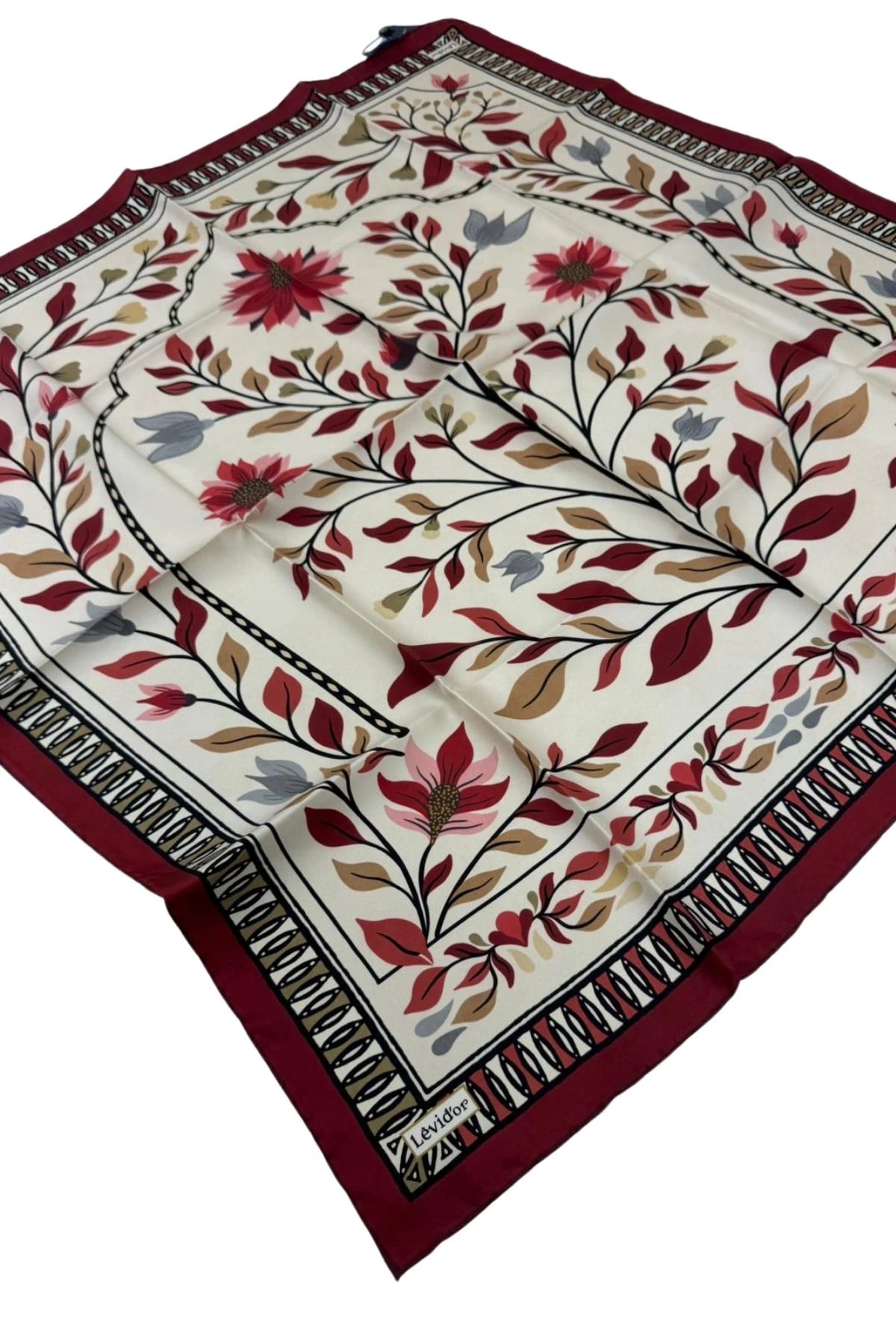 Levidor Twill İpek Eşarp LD1212
