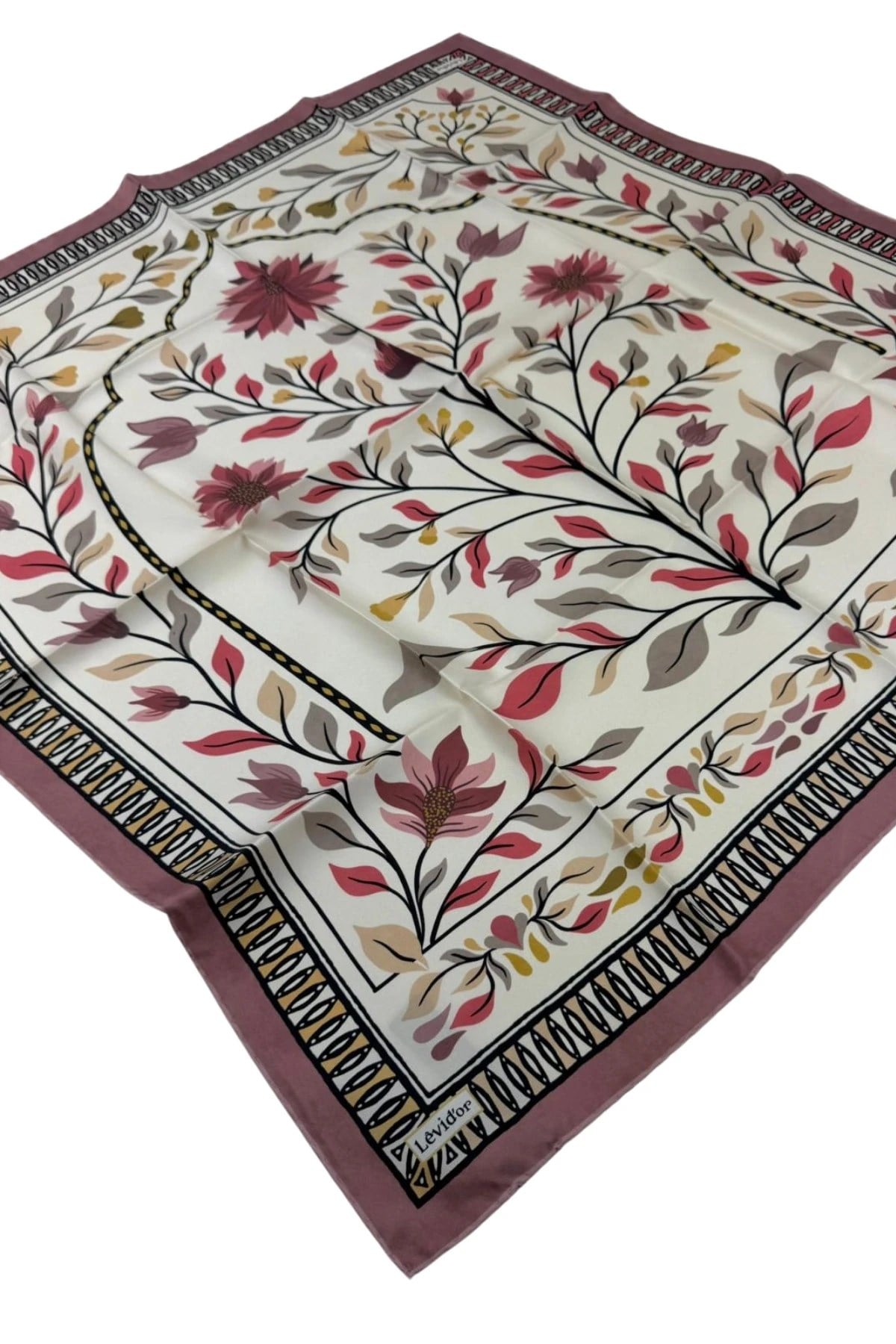 Levidor Twill İpek Eşarp LD1212