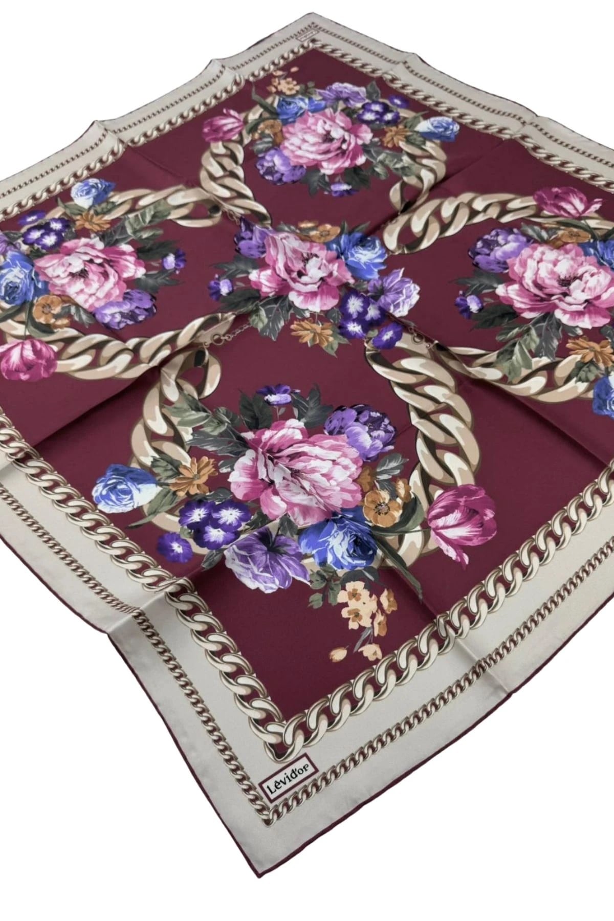 Levidor Twill İpek Eşarp LD1218