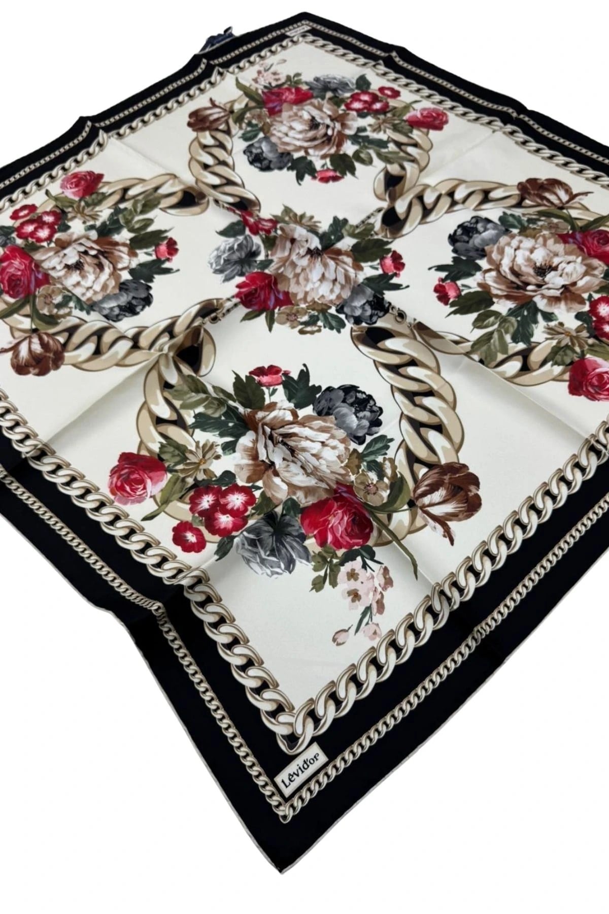 Levidor Twill İpek Eşarp LD1218