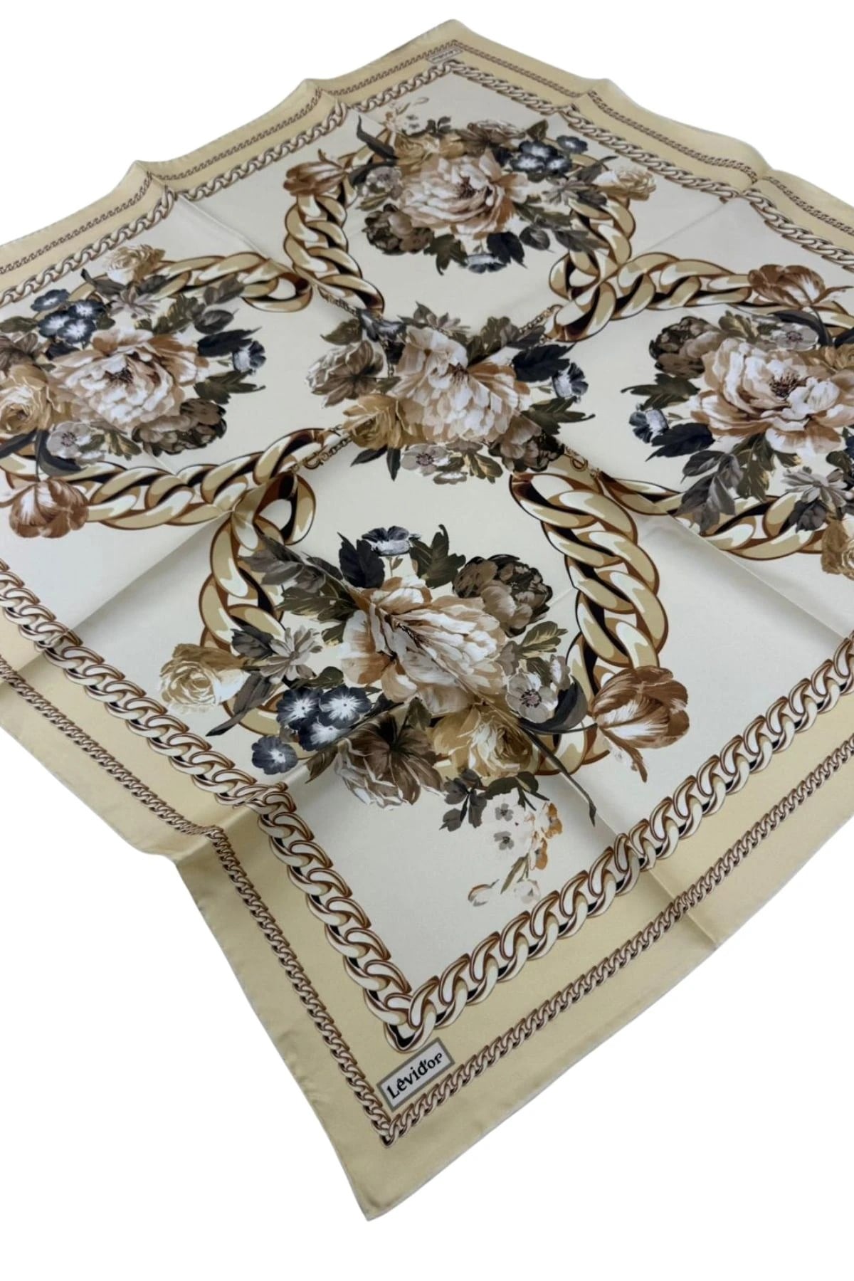 Levidor Twill İpek Eşarp LD1218