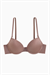 Luna Tak-Çıkar Askılı Mikro Sütyen - Soft Push Up, Yarı Dolgulu - Basic - 2533 - Bronz Kahve
