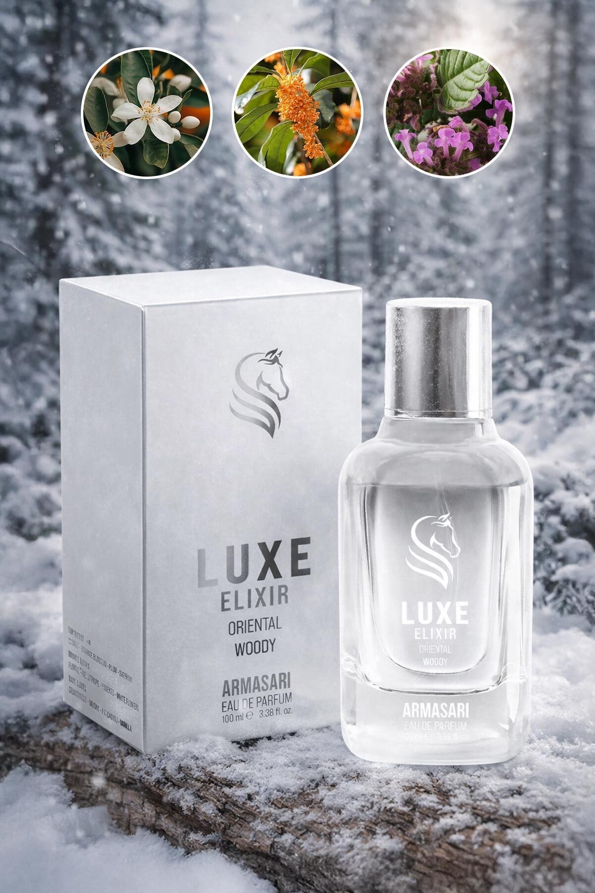 Luxe Elixir Edp Kalıcı Erkek Parfüm 100ml | Odunsu | Portakal Çiçeği, Osmanthus, Paçuli