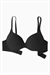 Nora Mikro Sütyen - Soft Push Up, Yarı Dolgulu - Premium Basic - 2224 - Siyah