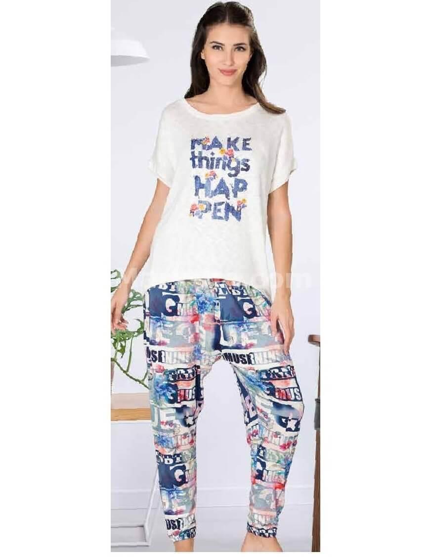 Pierre Cardin 1095 Yazlık Kadın Pijama Takımı
