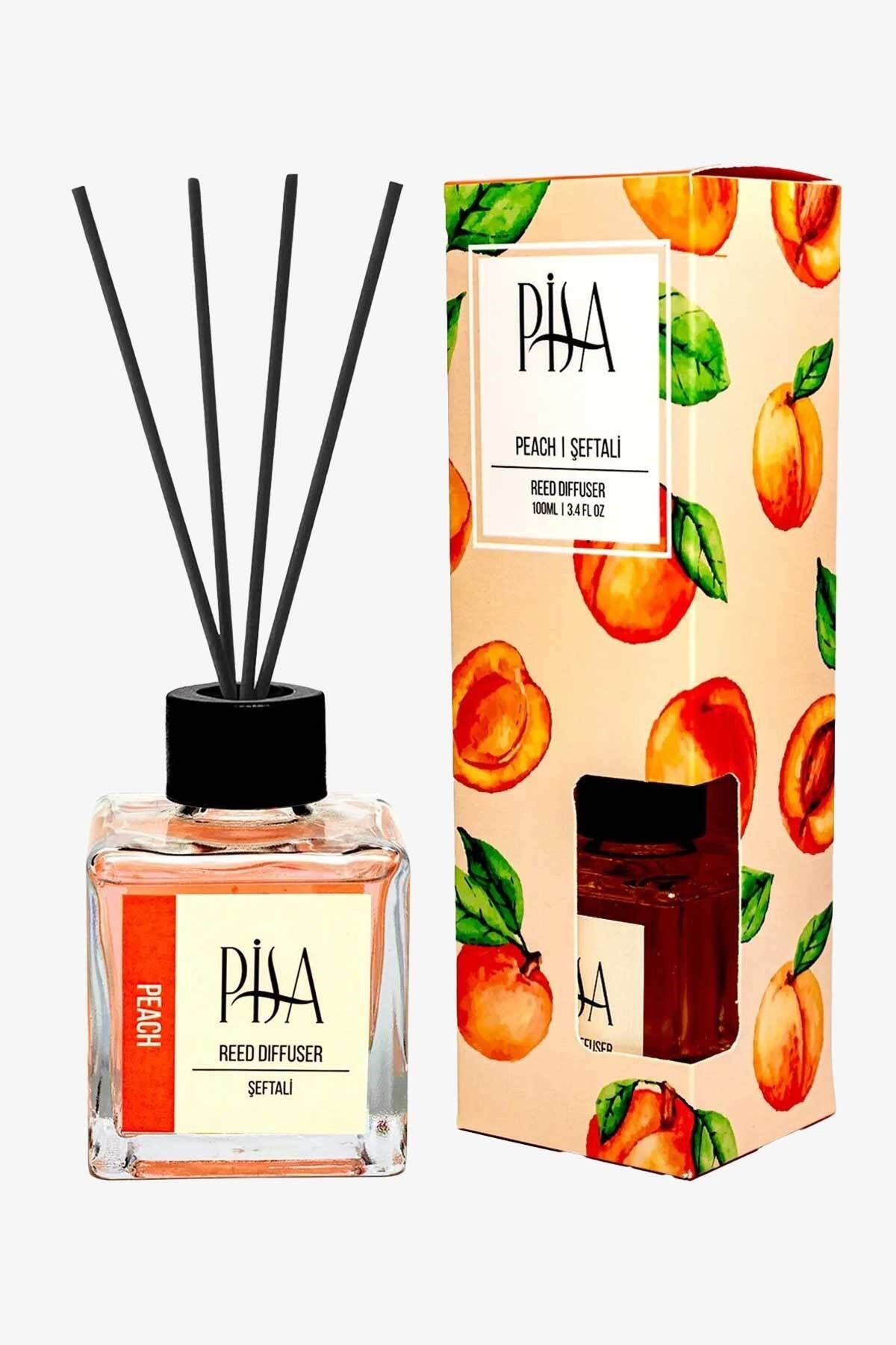 Şeftali Kokusu Çubuklu Oda Kokusu Peach Reed Diffuser 100ml