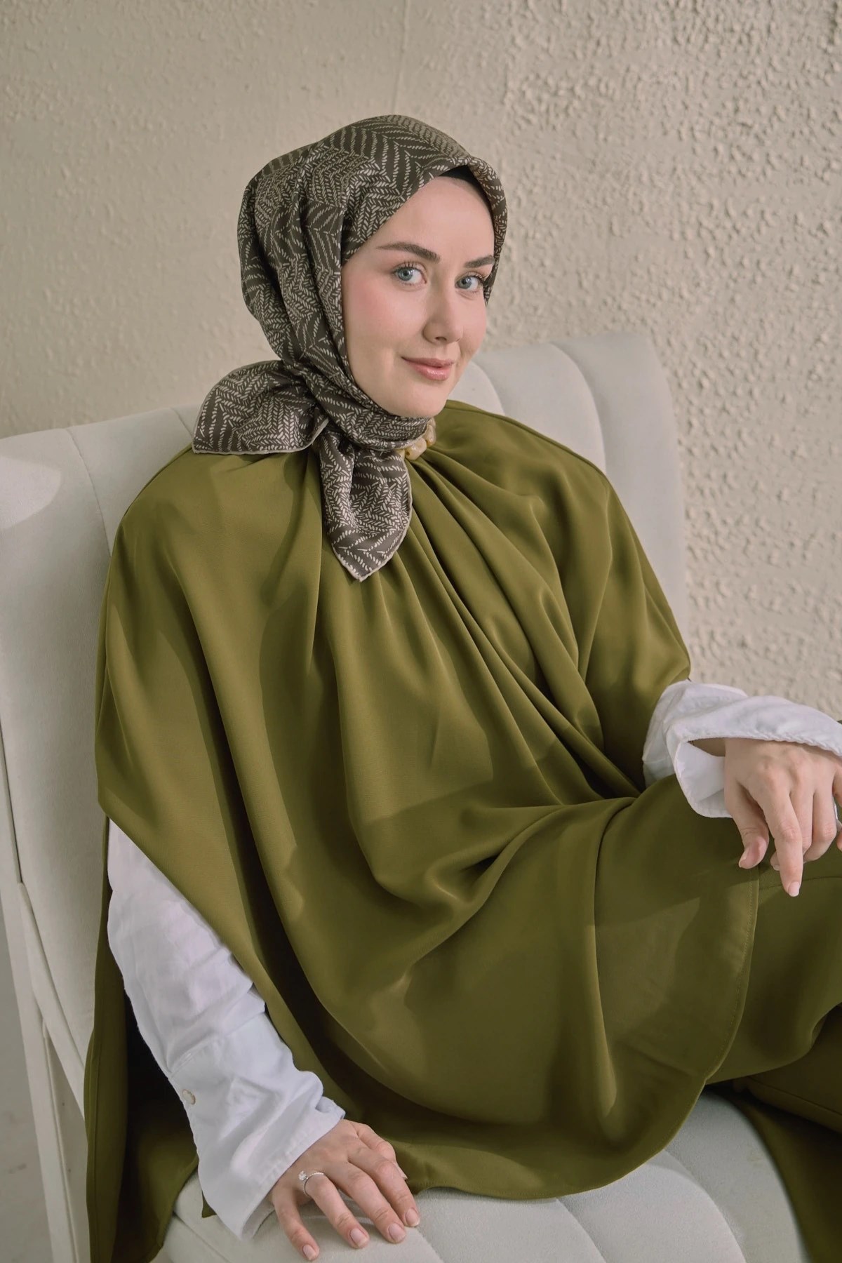 Silk Home Twill İpek Desenli Eşarp 11520
