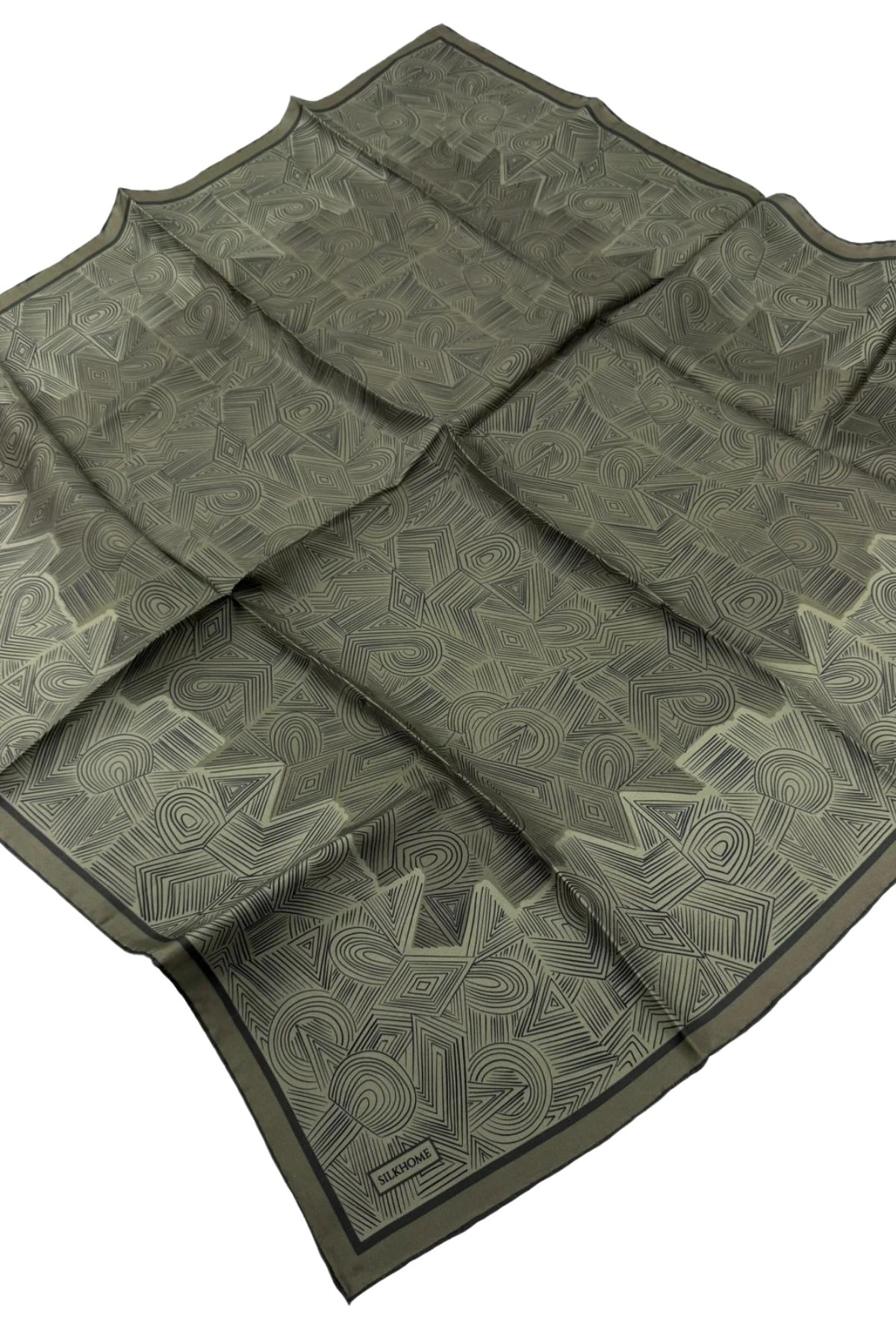 Silk Home Twill İpek Desenli Eşarp 11536
