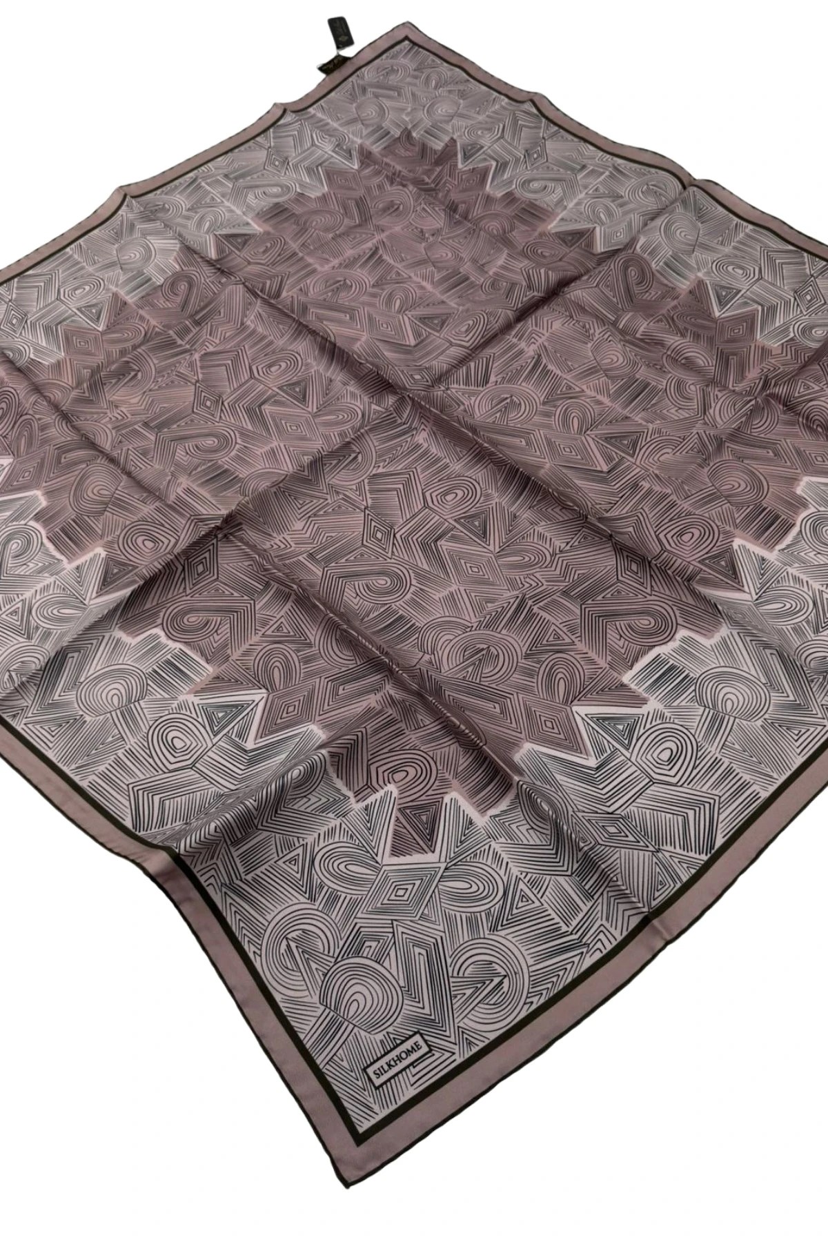 Silk Home Twill İpek Desenli Eşarp 11536