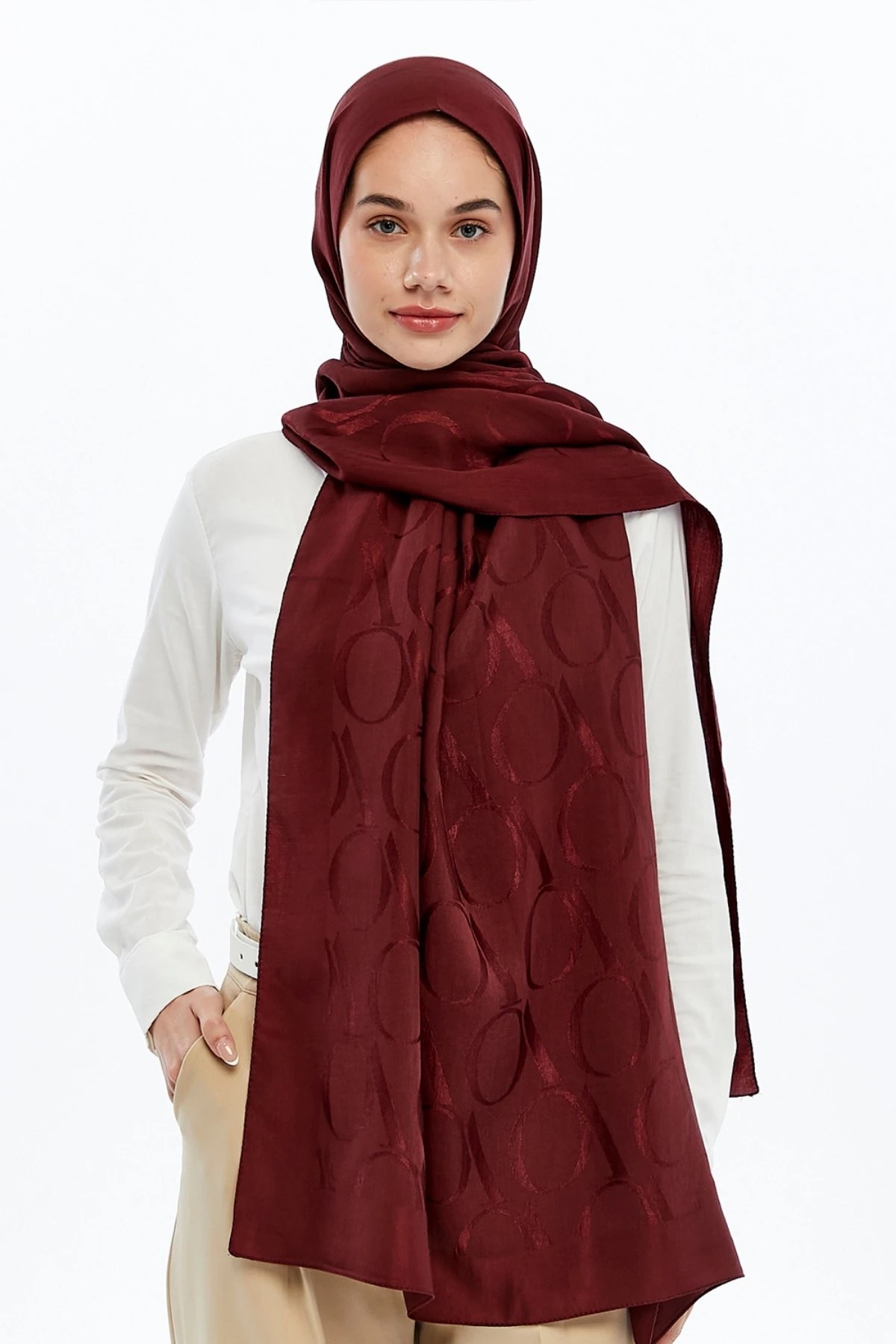 Valentino Orlandi Alia Serisi Motif Desen Şal