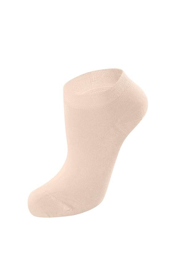 WeWeus Bej Bayan Bisiklet Çorap 268