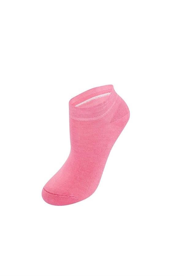 WeWeus Pembe Bayan Bisiklet Çorap 268