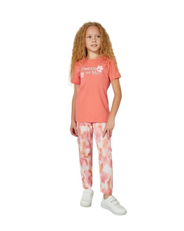 WeWeus Pembe Kız Çocuk Pijama Takımı 826