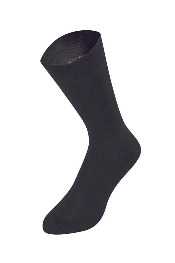 WeWeus Siyah Erkek Merserize Çorap 718