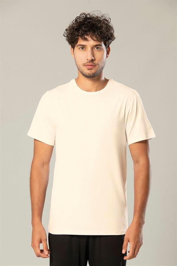 Weweus Ten Logolu Erkek Modal Basic Tişört 239