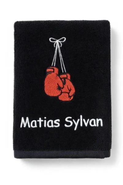 İsimli Boks Temalı Antreman Havlusu 50x90 cm