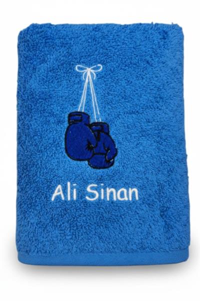 İsimli Boks Temalı Antreman Havlusu 50x90 cm